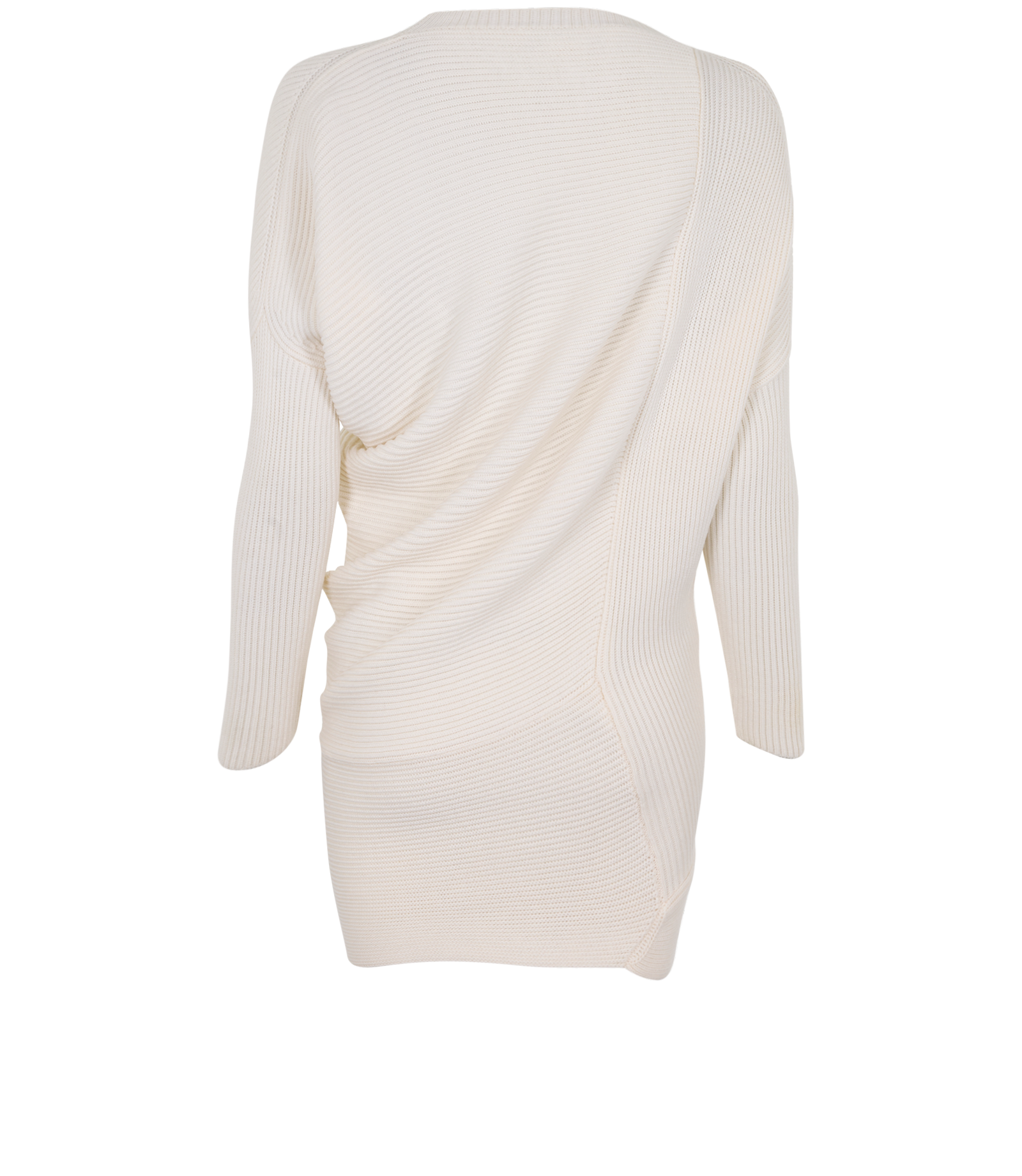 Stella McCartney Ribbed Jumper Dress, &pound;225, Clothing, Cream, Wool, Back view