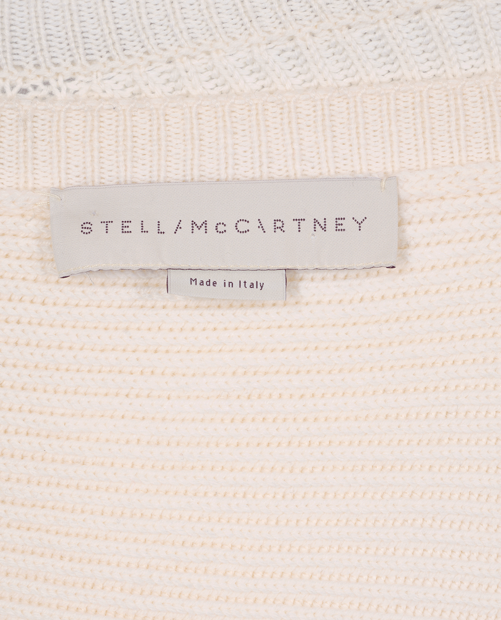 Stella McCartney Ribbed Jumper Dress, &pound;225, Clothing, Cream, Wool, Other view