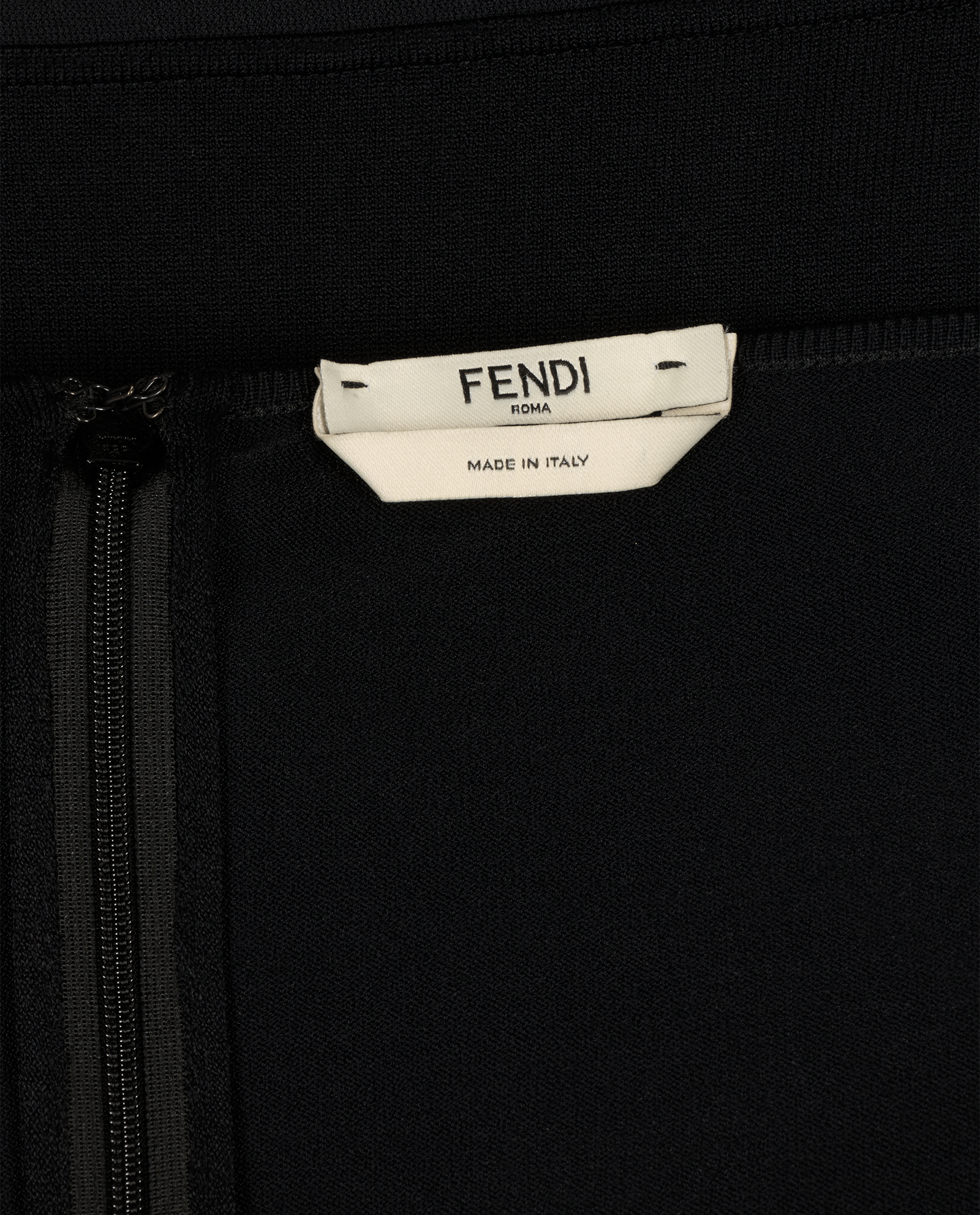 Fendi Cut-Out Dress, &pound;310, Clothing, Black, Polyester (Polymer)/Viscose, Other view