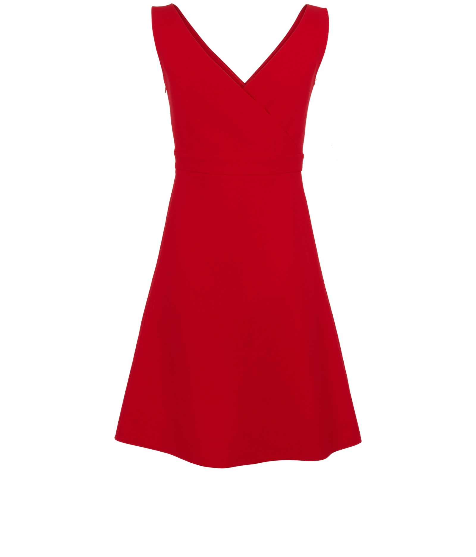 Valentino V Mini Dress, &pound;250, Clothing, Red, Wool, Back view