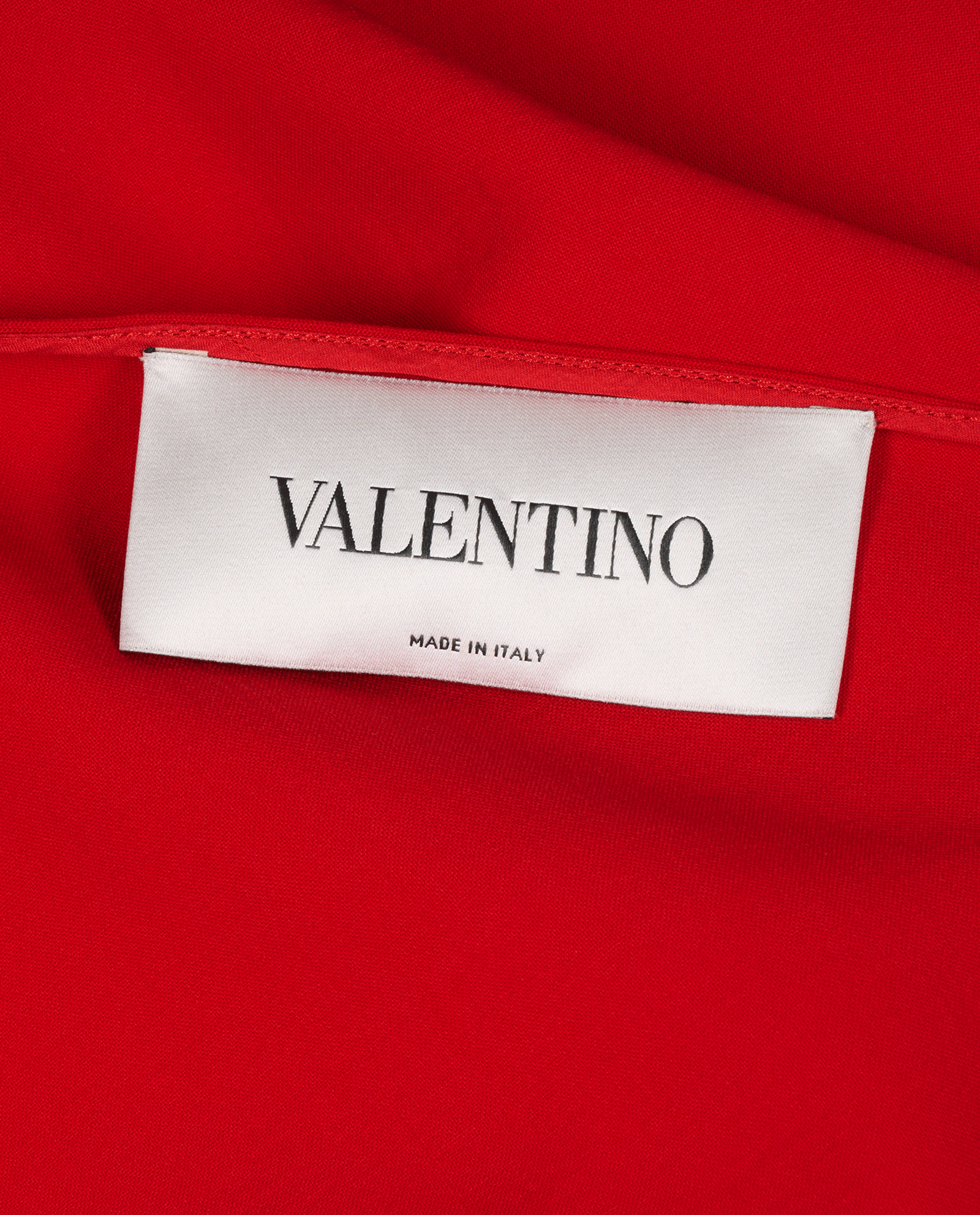 Valentino V Mini Dress, &pound;250, Clothing, Red, Wool, Other view