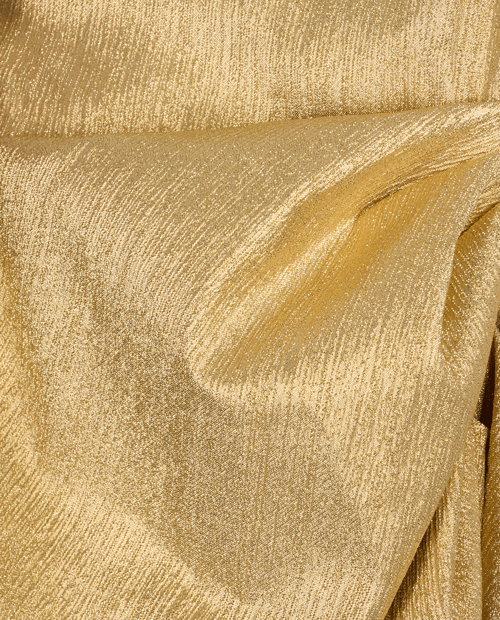 Dolce & Gabbana Metallic One-Shoulder Dress, &pound;395, Clothing, Gold, Silk, Other view