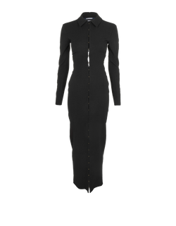 Jacquemus La Montagne Dress, Viscose, Black, UK6, 3*