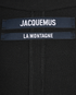 Jacquemus La Montagne Dress, &pound;120, Clothing, Black, Viscose, Other view