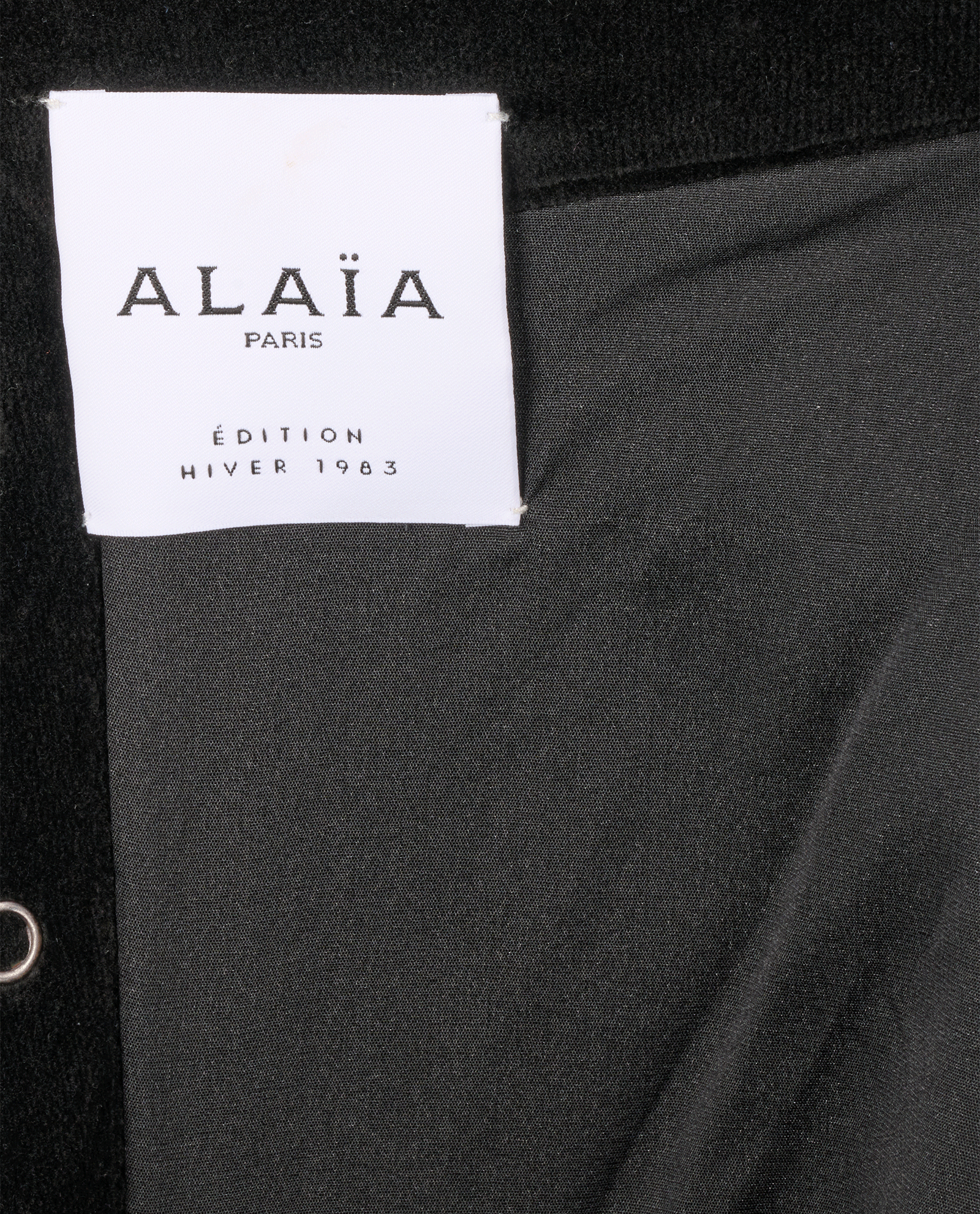 Alaia Studded Button-Up Dress, &pound;395, Clothing, Black, Cotton, Other view