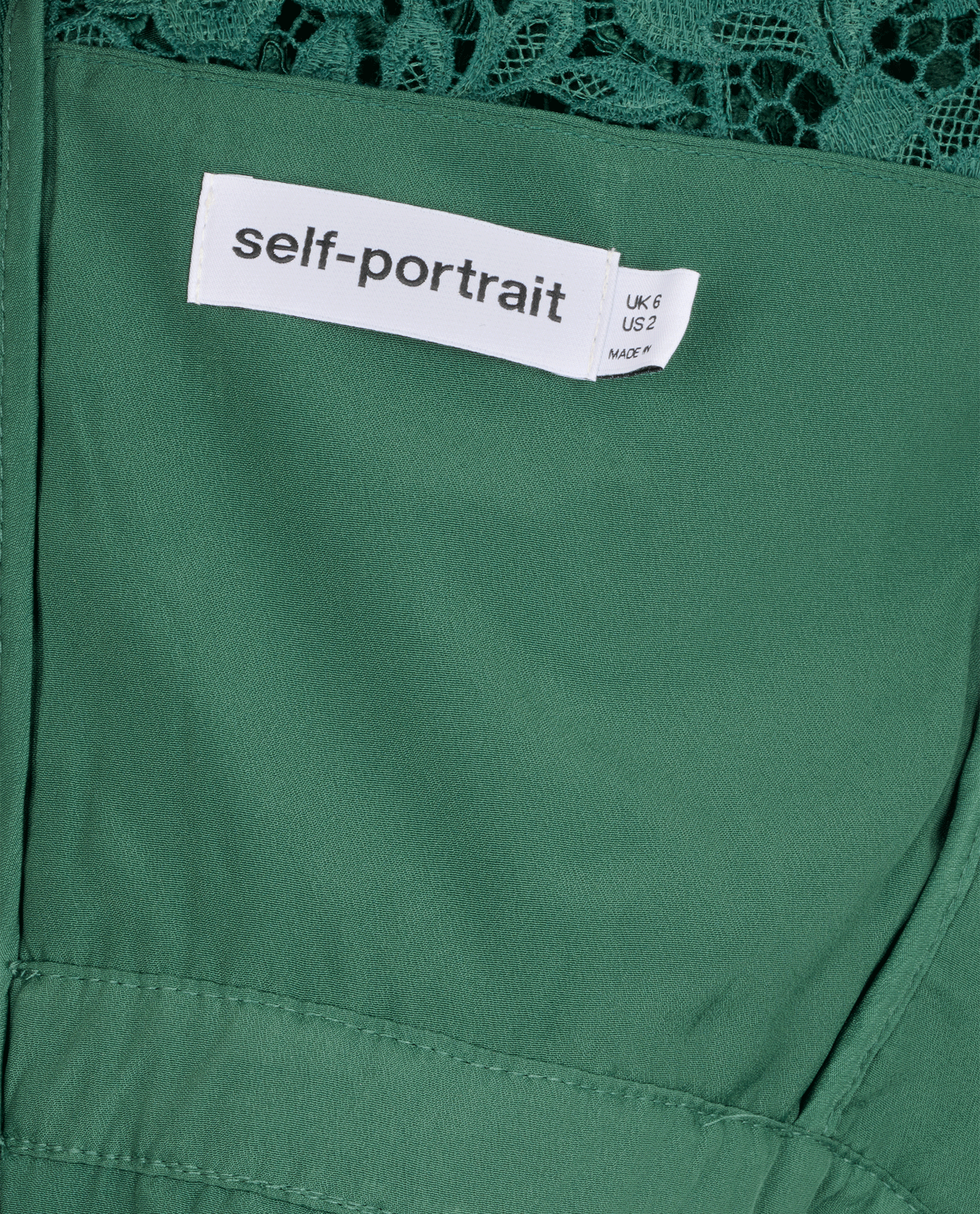 Self-Portrait Cord Lace Midi Dress, &pound;210, Other view