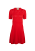 Gucci Perforated GG Dress, &pound;250, Clothing, Red, Wool, Front view