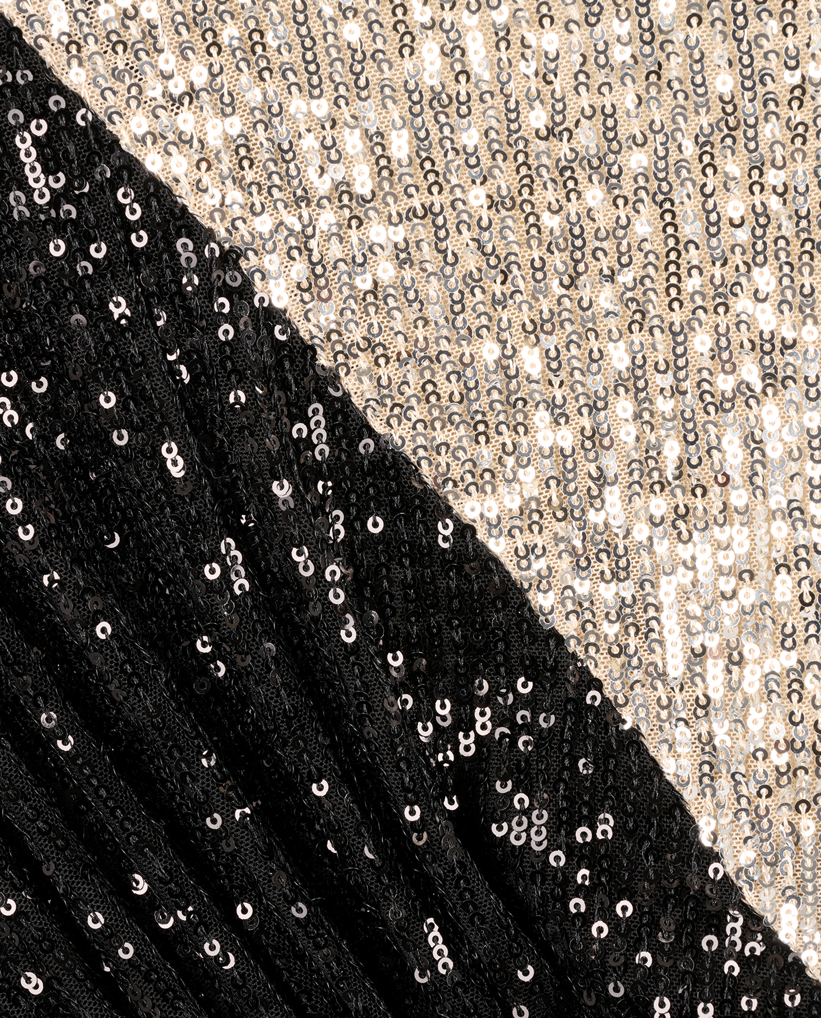 Rotate Two Tone Mini Dress, &pound;150, Clothing, Black/Gold, Sequins, Other view