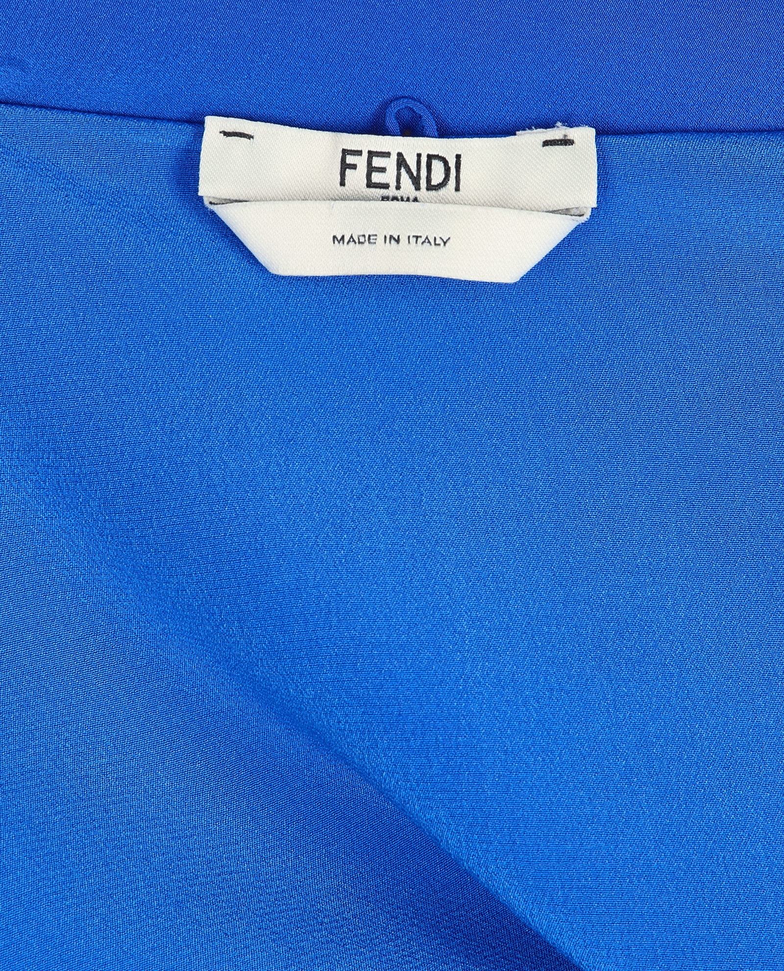 Fendi Striped Wrapped Dress, &pound;250, Clothing, Beige/Blue/Green, Silk, Other view