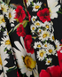 Dolce & Gabbana Poppy And Daisy Dress, &pound;260, Clothing, Black/Red, Cotton, Other view