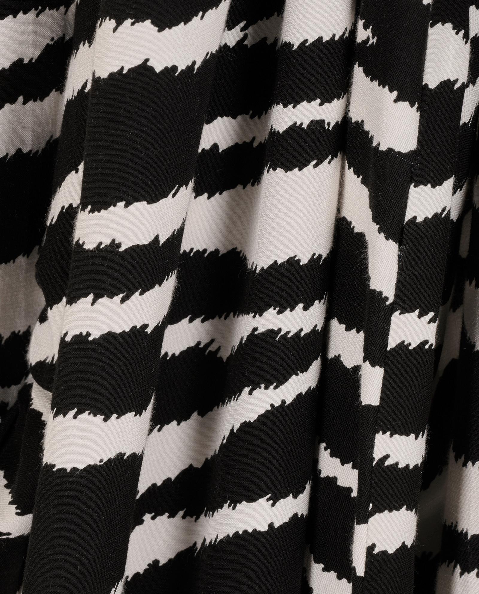 Samsoe Samsoe Agneta Zebra Dress, &pound;80, Clothing, Black/White, Viscose, Other view
