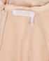 Chloe Raw-Trimmed Pleated Dress, &pound;110, Clothing, Pink, Silk, Other view