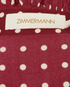 Zimmermann Polka Dot Belted Dress, &pound;150, Clothing, Red, Viscose, Other view