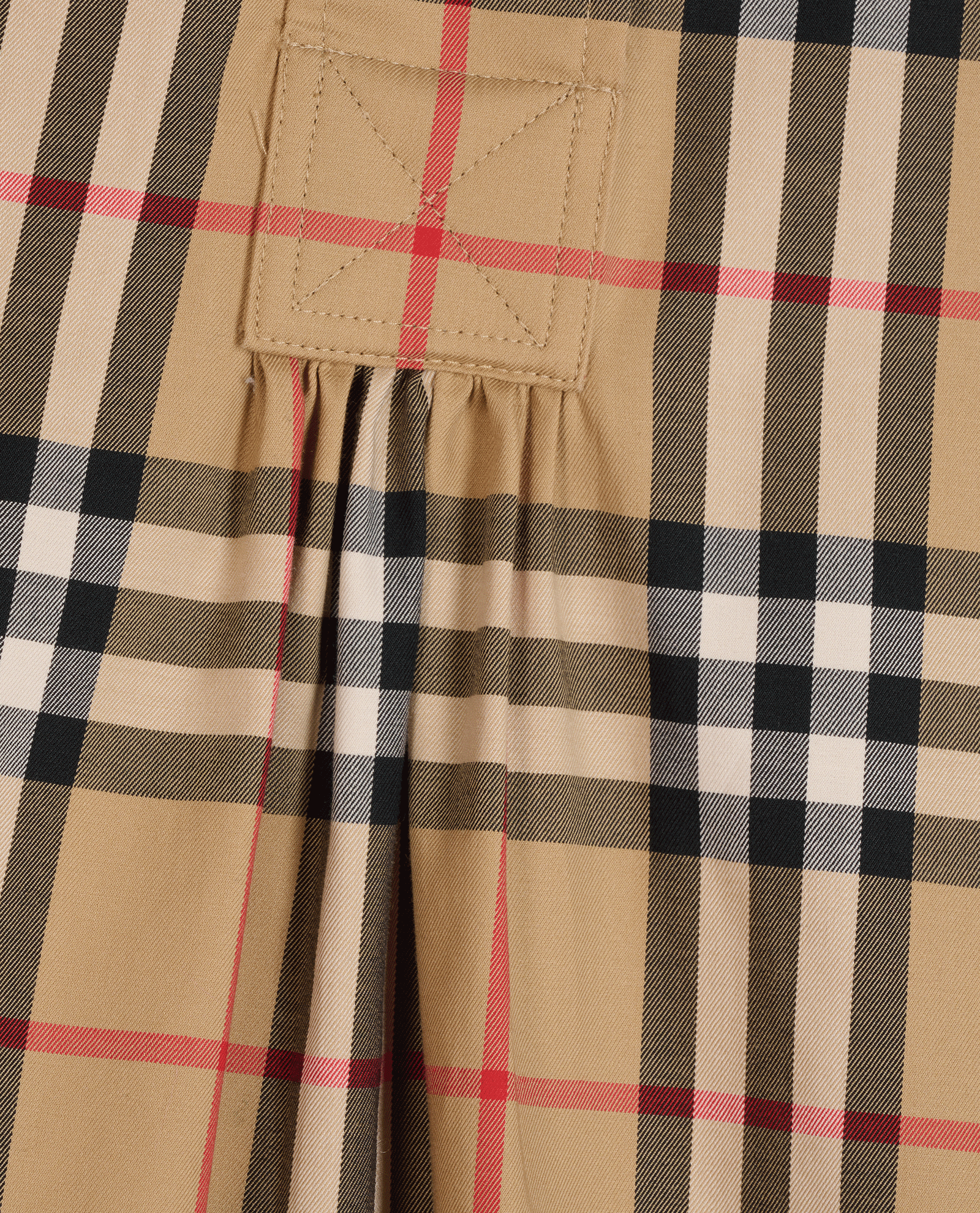 Burberry Novacheck Dress, &pound;280, Clothing, Beige, Cotton, Other view