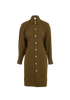 Bottega Veneta Shirt Dress, &pound;330, Clothing, Brown, Cotton/Viscose, Front view