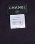 Chanel Front Pocket Dress, &pound;495, Clothing, Black/Purple, Viscose, Other view