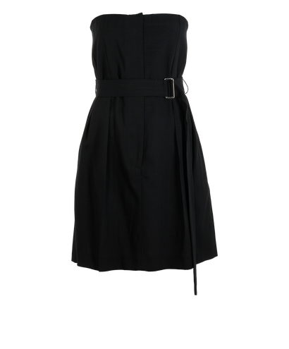Victoria Beckham Strapless Mini Dress, &pound;210, Clothing, Black, Viscose, Front view