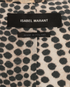 Isabel Marant Ibelky Dress, &pound;130, Clothing, Black/Cream, Silk, Other view