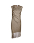 Helmut Lang Ruched Side Dress, front view