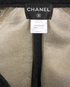 Chanel Buttoned Metallic Collar Dress, &pound;850, Clothing, Grey, Polyester (Polymer)/Silk/Wool, Other view