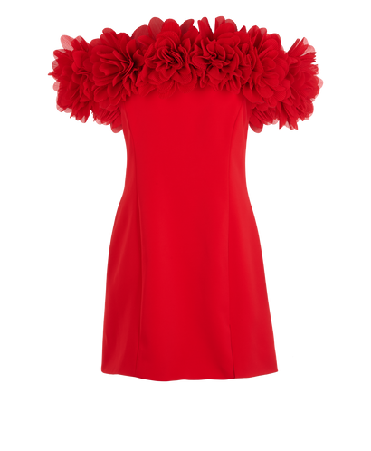 Nadine Merabi Renee Dress, &pound;90, Clothing, Red, Polyester Mix, Front view