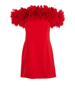 Nadine Merabi Renee Dress, Poly, Red, UK 12, 3*