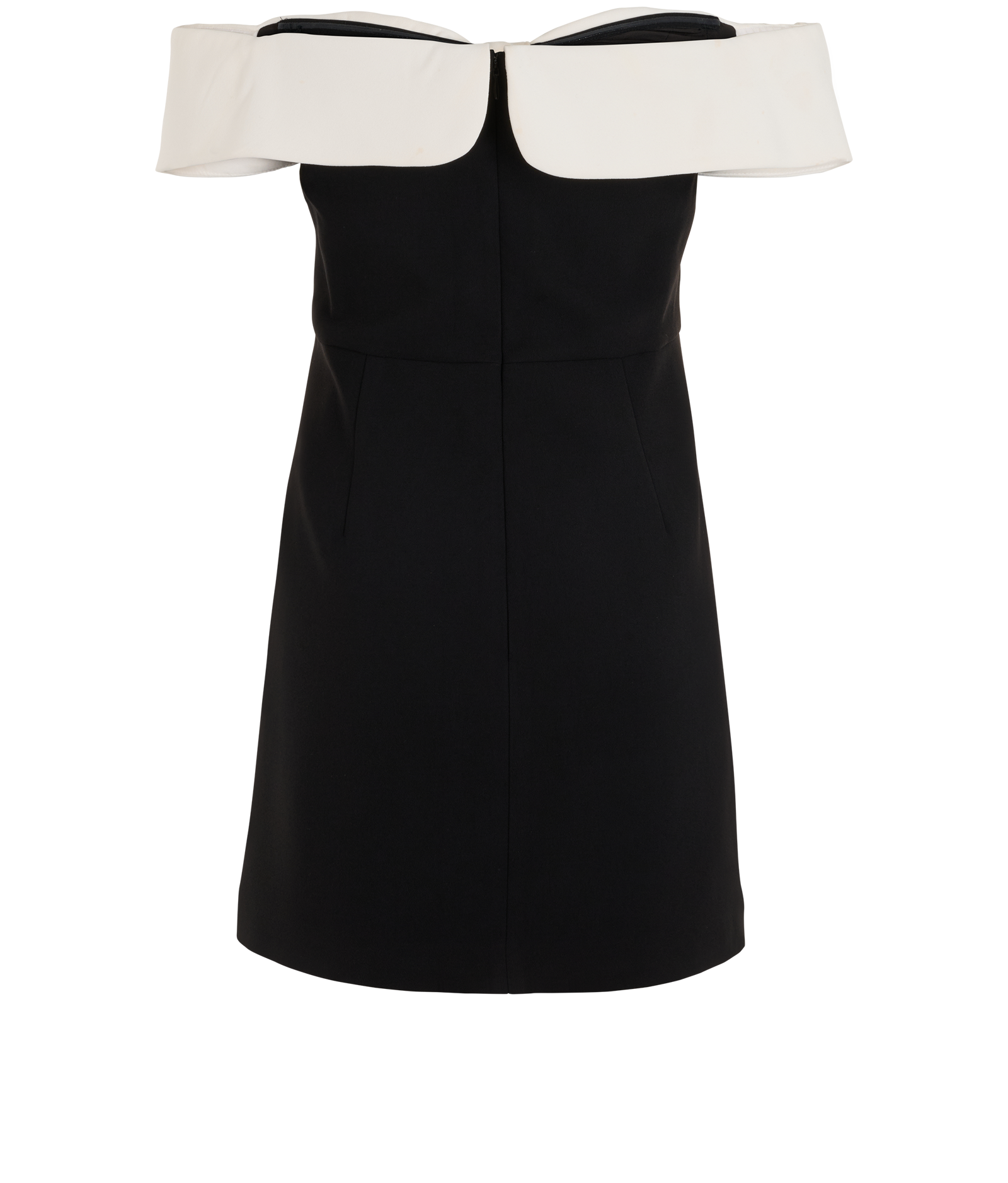 Self-Portrait Bow Mini Dress, &pound;80, Clothing, Polyester Mix, Back view