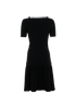 Chanel Short Sleeve Dress, &pound;450, Clothing, Black, Cashmere/Wool, Back view