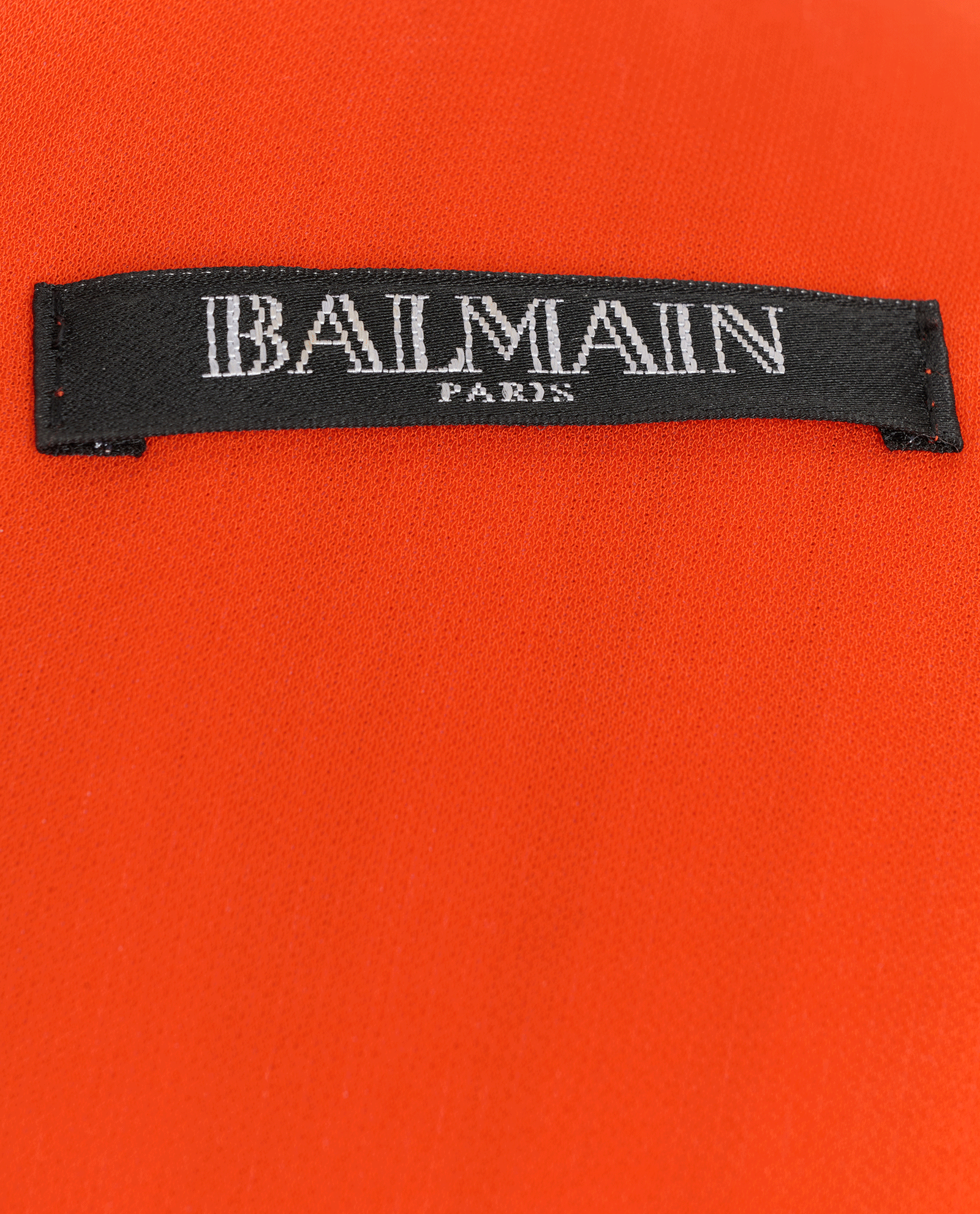 Balmain Ruched Mini Dress, &pound;250, Clothing, Orange, Viscose, Other view