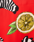 Dolce & Gabbana Zebra Printed Dress, &pound;195, Clothing, Red, Silk, Other view