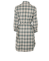 Burberry Button Up Dress, &pound;120, Clothing, Blue/White, Cotton, Back view
