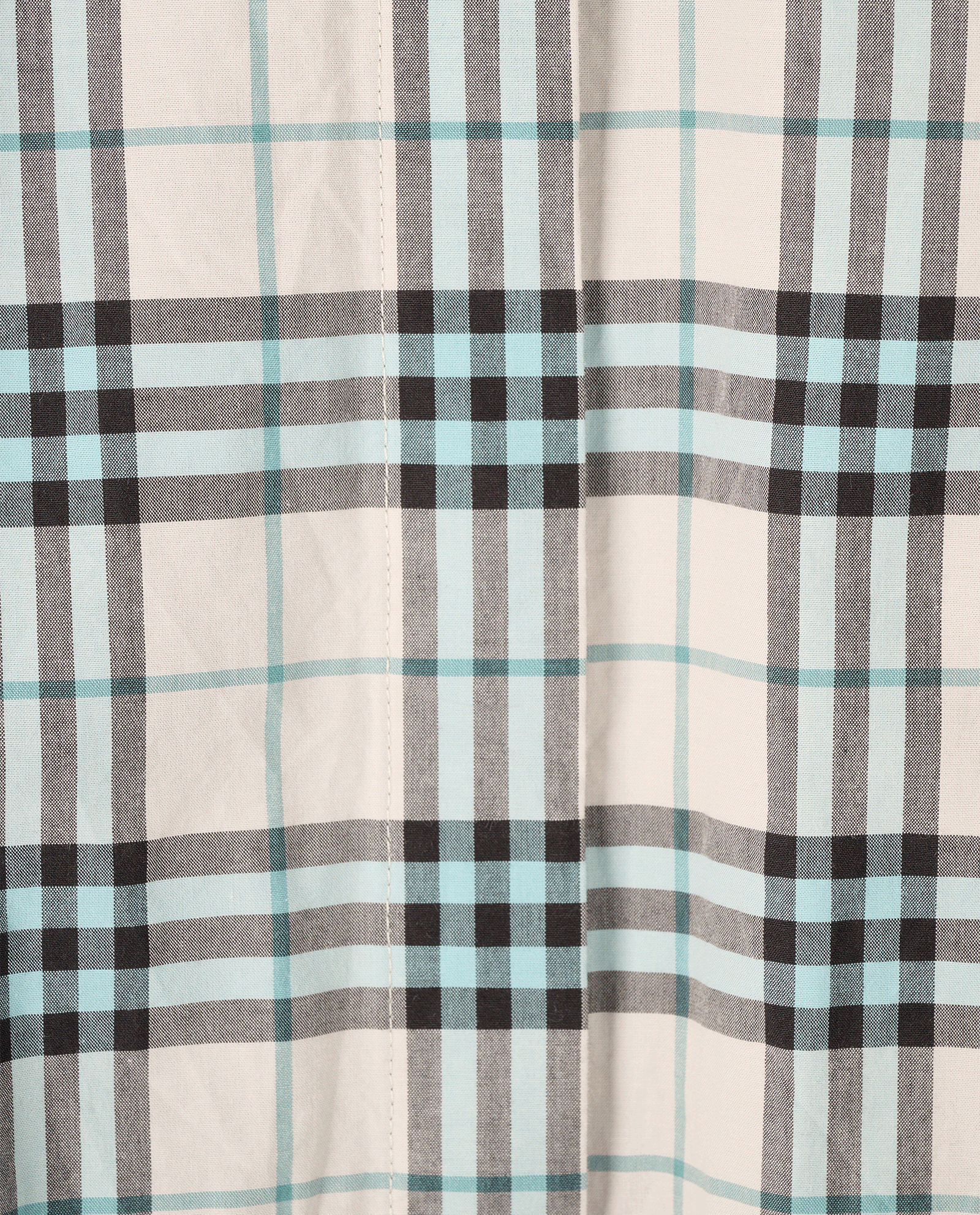 Burberry Button Up Dress, &pound;120, Clothing, Blue/White, Cotton, Other view