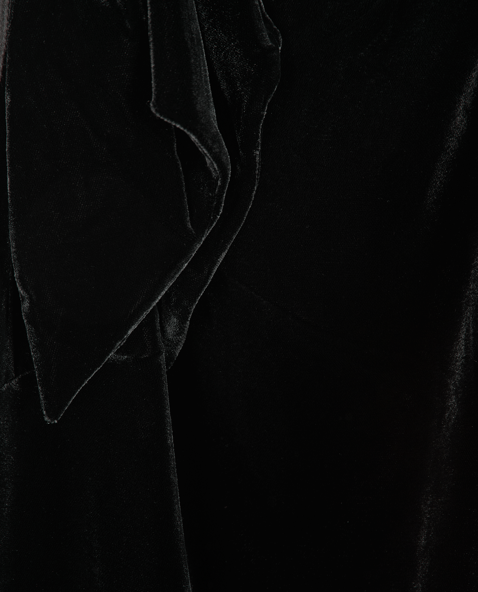 Christian DIor Velvet Midi Dress, &pound;330, Clothing, Black, Viscose, Other view