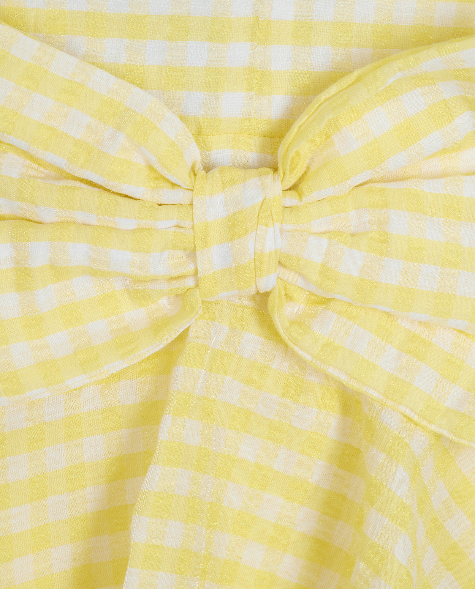 Rotate Mini Bow Detail Dress, &pound;150, Clothing, Yellow, Cotton, Other view