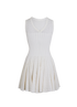 Alaia Short Dress, &pound;450, Clothing, White, Cotton, Back view