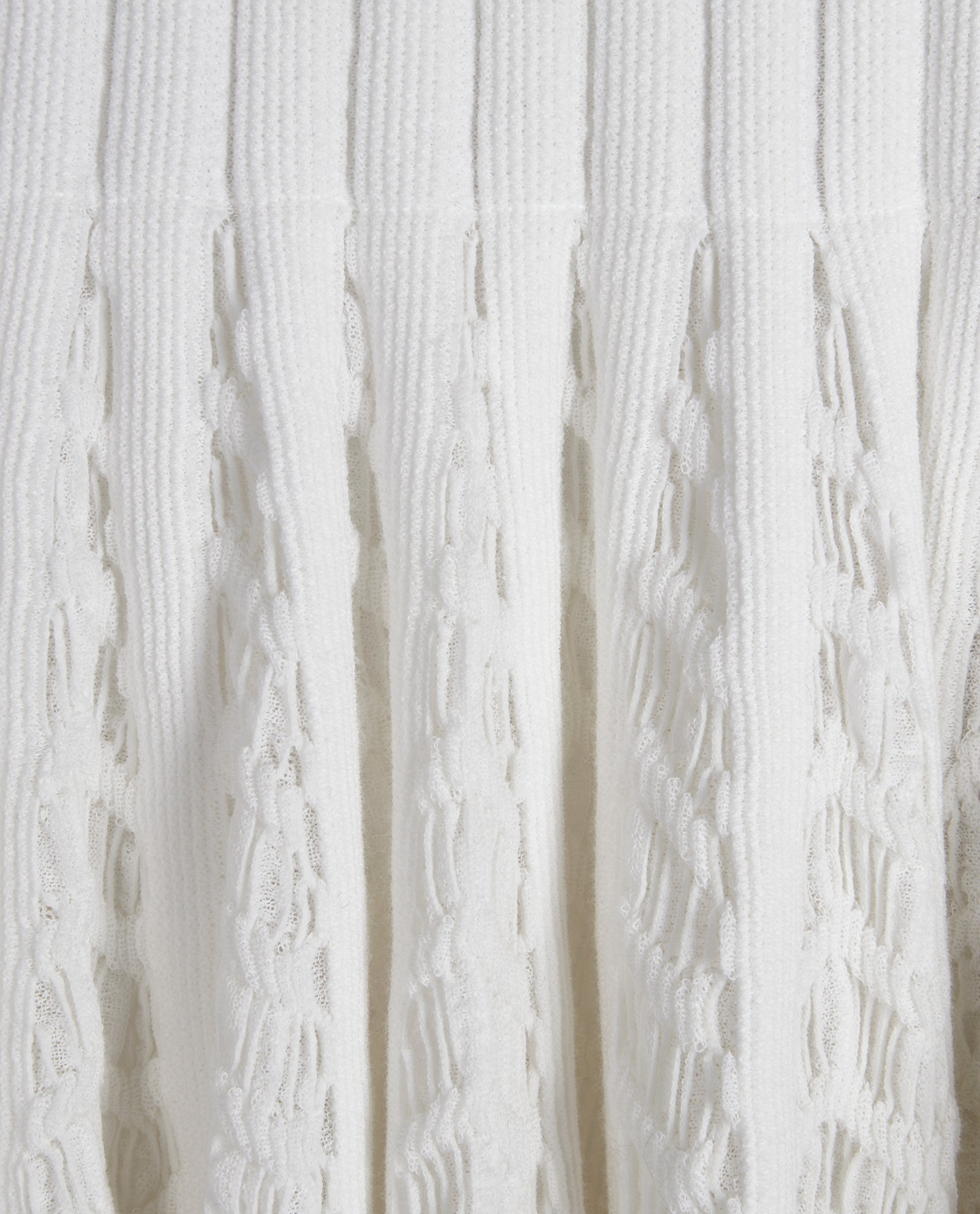 Alaia Short Dress, &pound;450, Clothing, White, Cotton, Other view