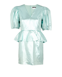 Rotate Mini Dress, Poly, Green, UK10, 1*