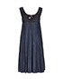 Marni Embellished Applique Pleated Shift Dress, front view