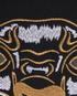 Kenzo Tiger Embroidered Long Sleeve Dress, &pound;70, Clothing, Black, Cotton, Other view