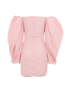 Jacquemus Le Chouchou La Robe Taffetas Dress, &pound;250, Clothing, Pink, Polyester (Polymer), Back view
