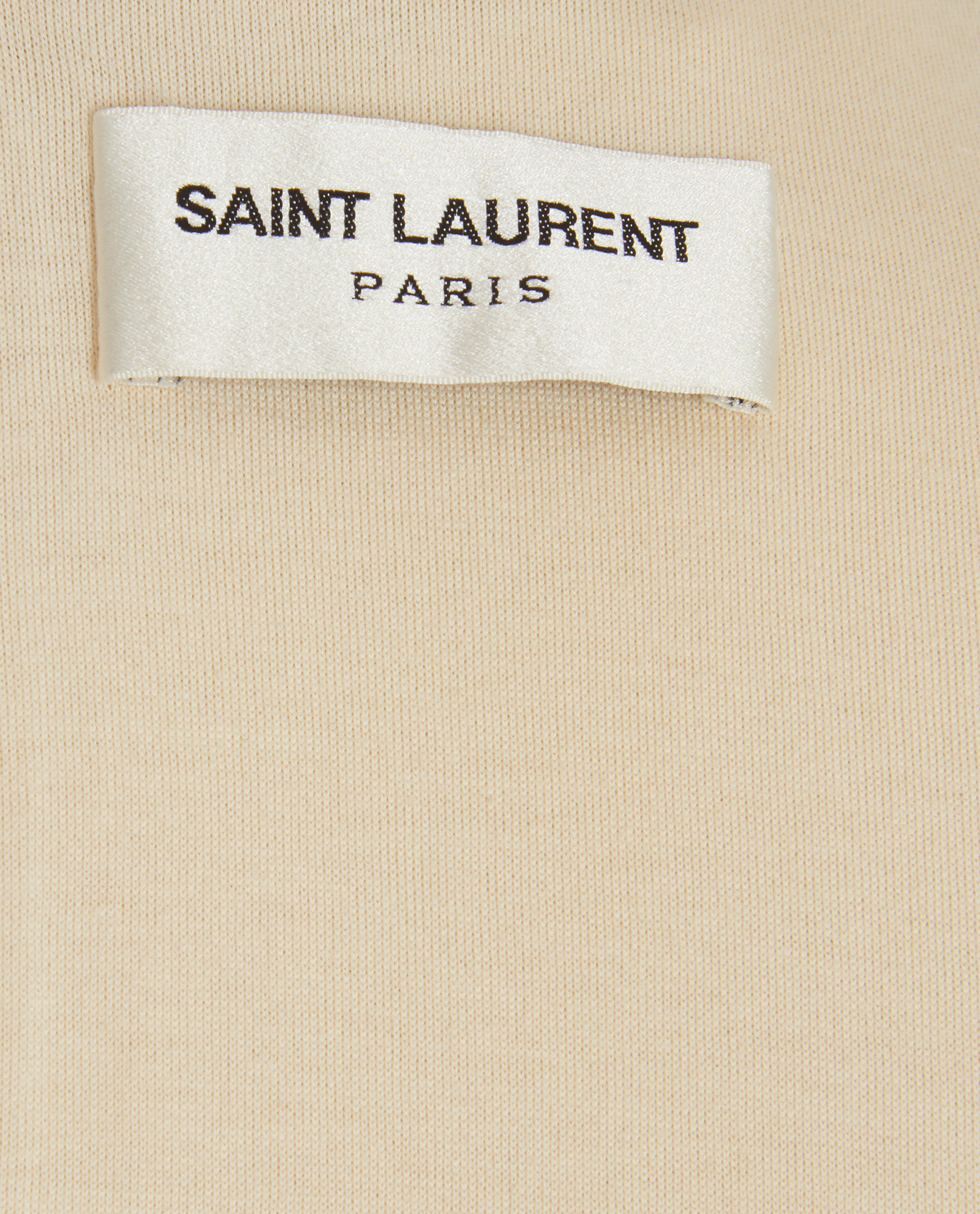 Saint Laurent Studded Short-Sleeve Mini Dress, &pound;150, Clothing, Cream, Wool, Other view