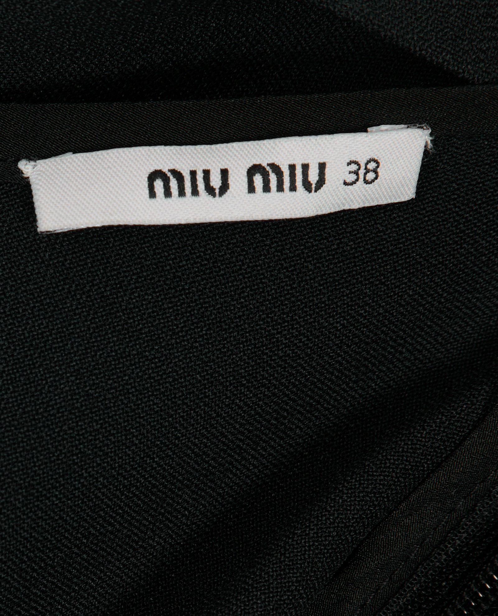 Miu Miu See-Through Short-Sleeve Dress, &pound;110, Clothing, Black, Acetate/Viscose, Other view