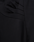 Prada Wrap Neck Dress, &pound;180, Clothing, Black, Acetate/Viscose, Other view