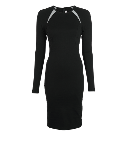 Stella McCartney Panel Dress, &pound;180, Clothing, Black, Cotton, Front view