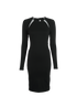 Stella McCartney Panel Dress, &pound;180, Clothing, Black, Cotton, Front view