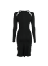 Stella McCartney Panel Dress, &pound;180, Clothing, Black, Cotton, Back view