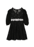 Dolce & Gabbana Lace Knee Lenght Dress, £350, Clothing, Black, Cotton, Back view