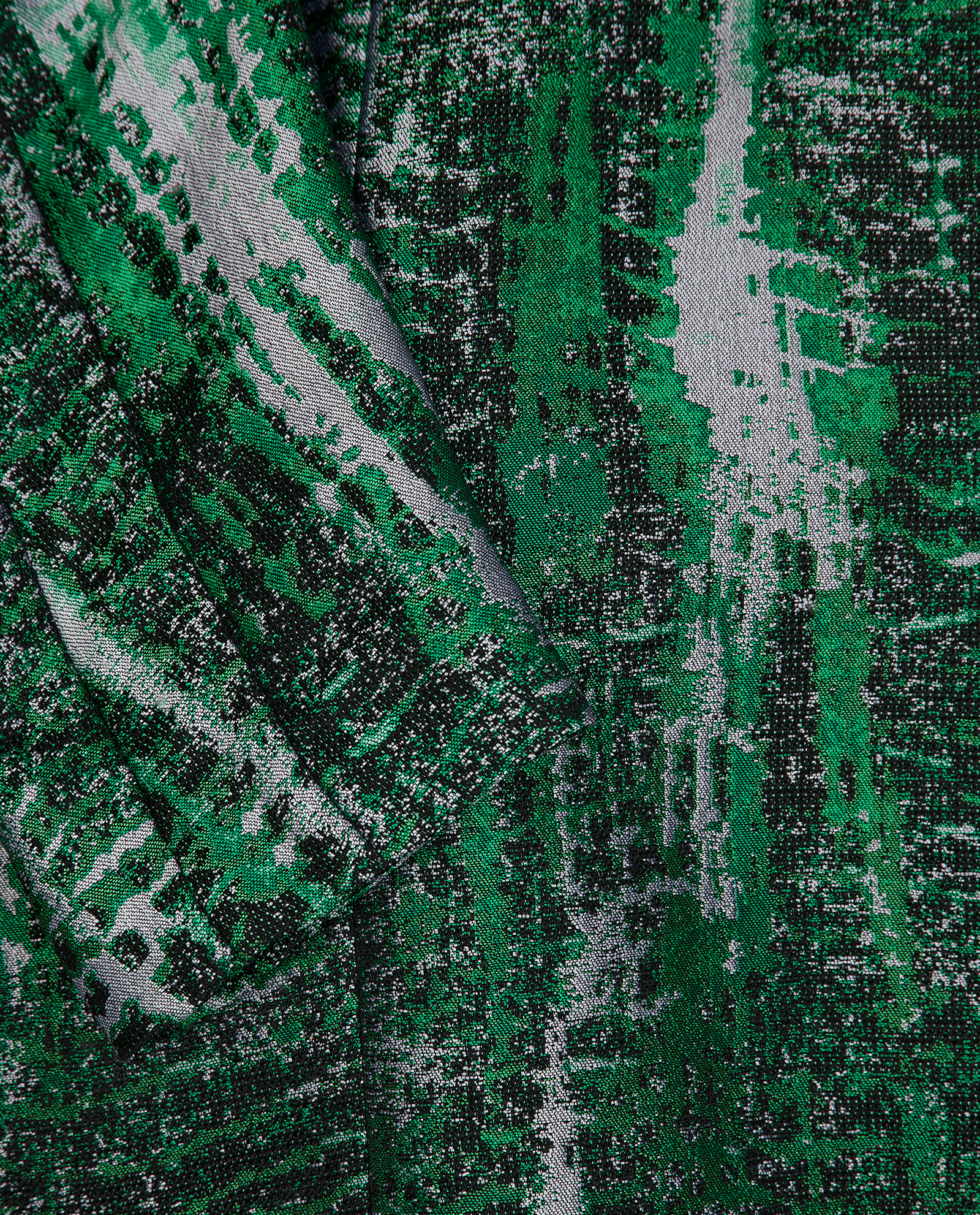 Stella McCartney Midi Dress, &pound;195, Clothing, Green, Polyester (Polymer)/Silk, Other view