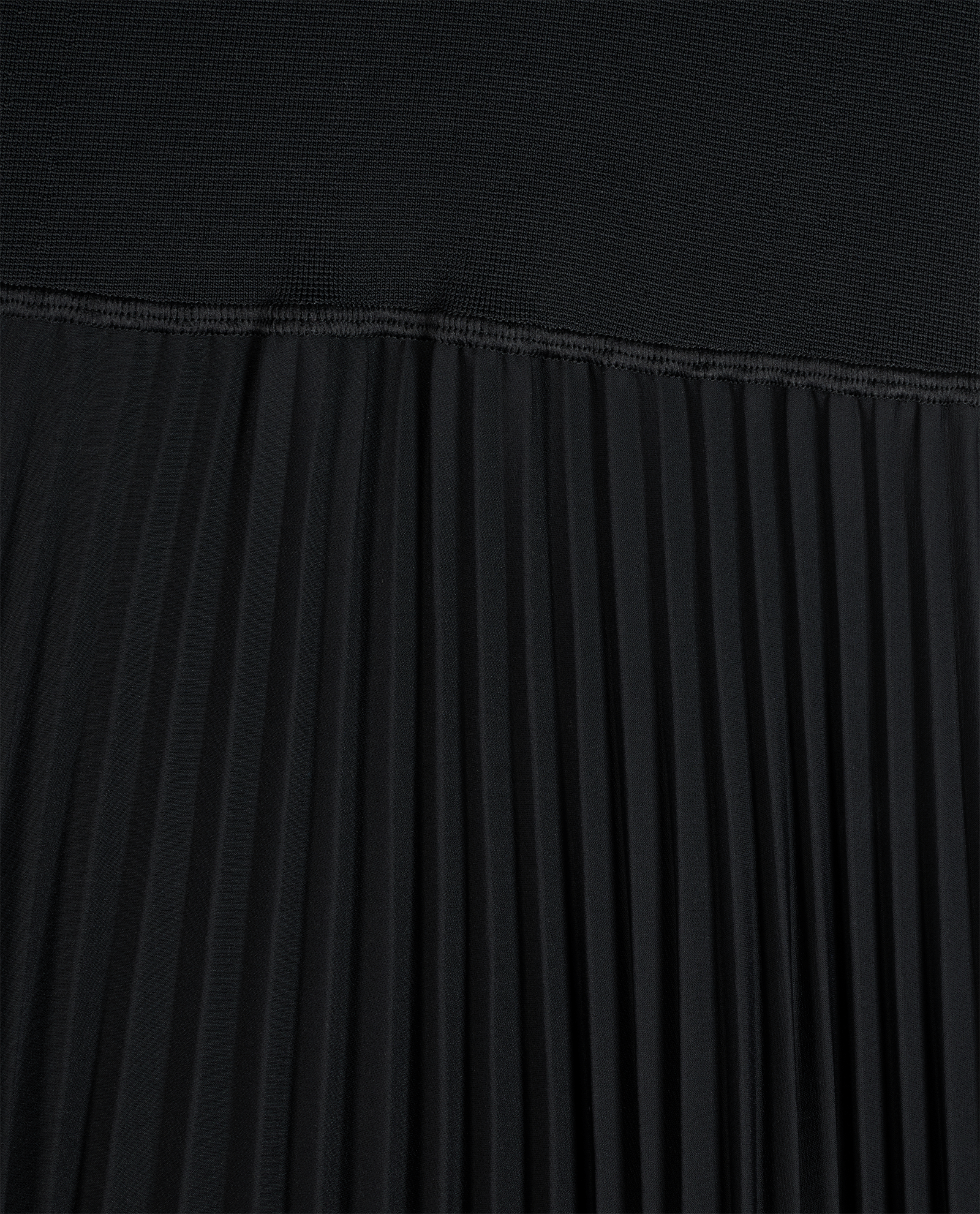 Joseph Dera Pleated Crepe Dress, &pound;180, Clothing, Black, Polyester (Polymer), Other view