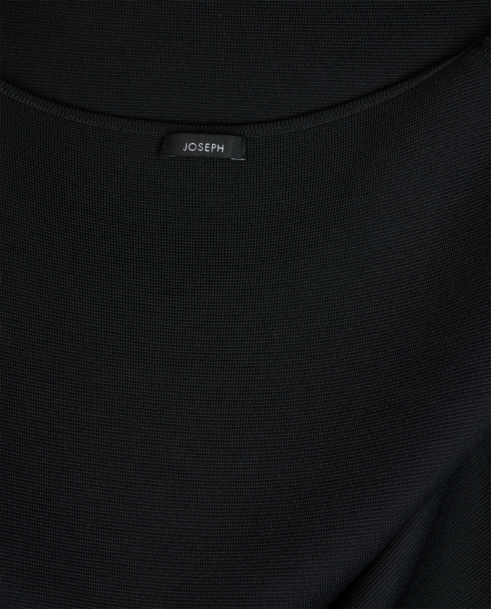 Joseph Dera Pleated Crepe Dress, &pound;180, Clothing, Black, Polyester (Polymer), Other view